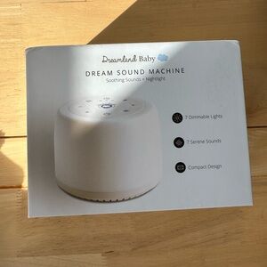 Dreamland Baby Dream Sound Machine (White Noise) and Night Light- NEW & Sealed